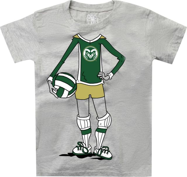 Colorado State Rams Blend Short Sleeve Volleyball T-Shirt