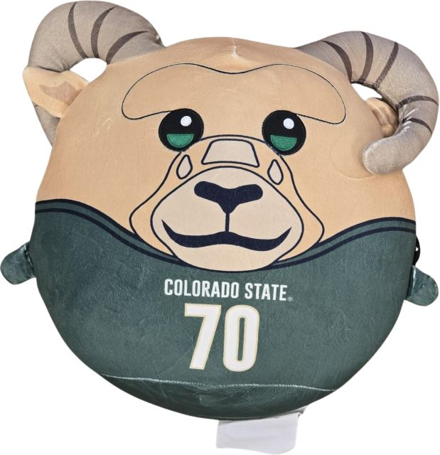 Colorado State Rams Cam the Ram Kiri Cloud Pillow Plushie