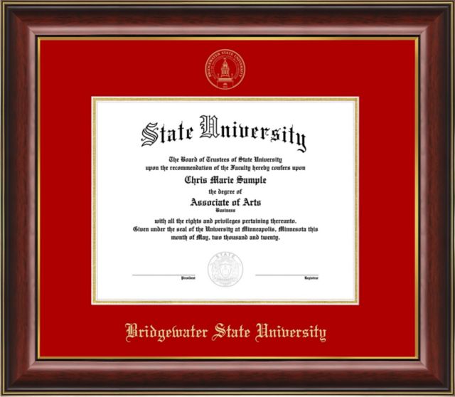 Bridgewater State University 8 x 10 Diploma Frame
