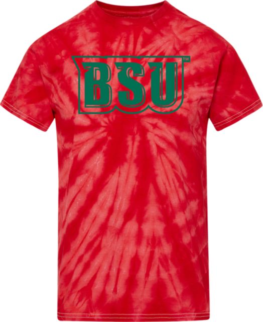 Bridgewater State University Tie Dye Short Sleeve T-Shirt