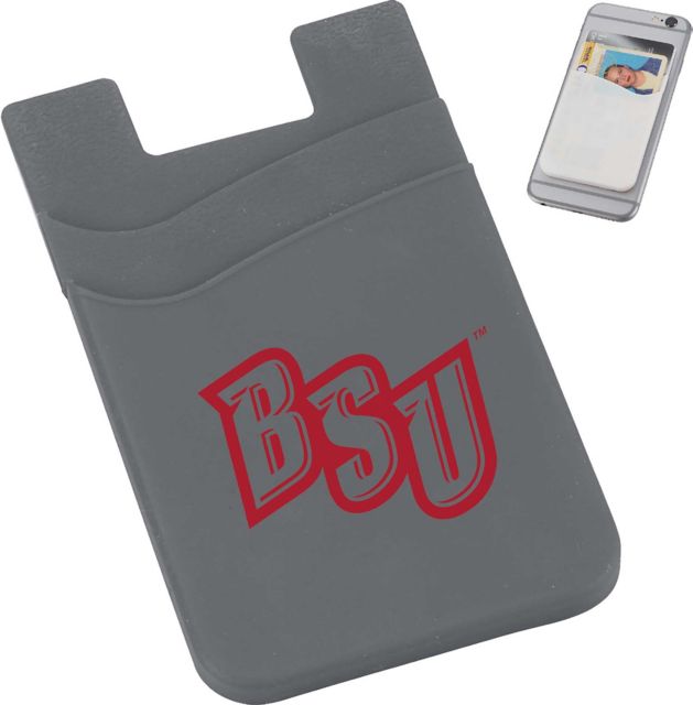 Bridgewater State University Silicone Card Wallet