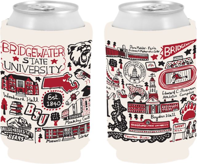 Bridgewater State University Julia Gash Can Coozie