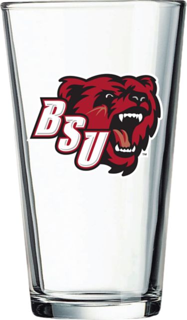 Bridgewater State University Bears 16 oz. Glass