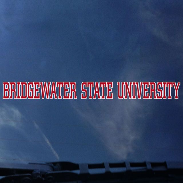 Bridgewater State University Strip Decal