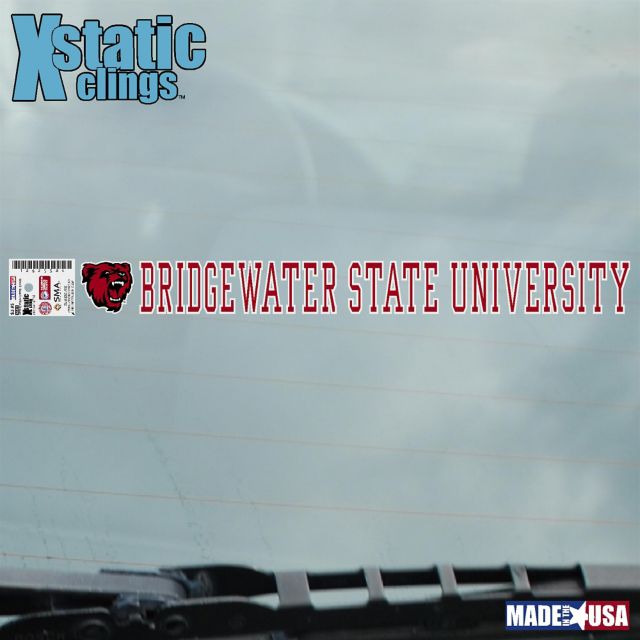 Bridgewater State University Strip Decal