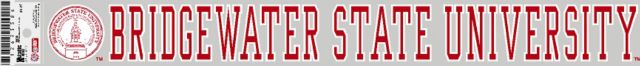 Bridgewater State University Strip Decal