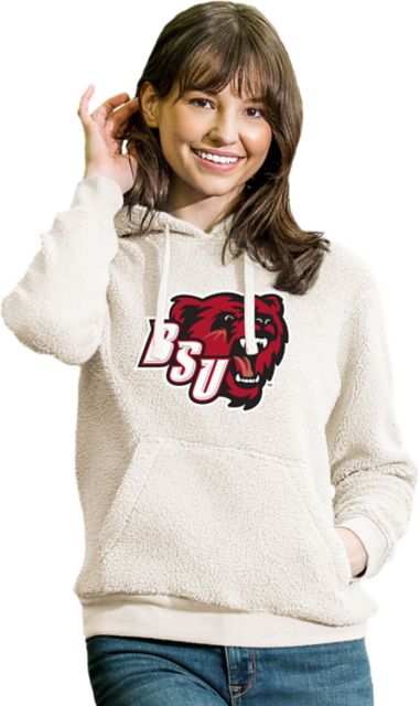Bridgewater State University Women's Sherpa Hooded Sweatshirt