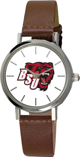 Bridgewater State University 28 mm Ladies Leather Watch