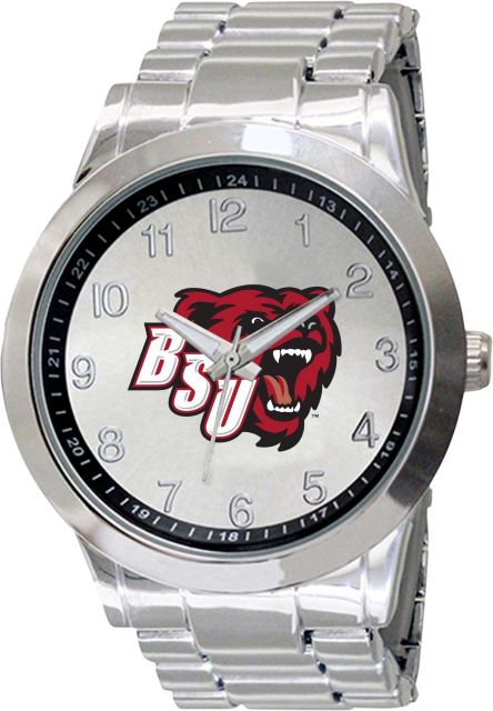 Bridgewater State University 44mm Men's Stainless Steel Watch
