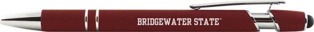 Bridgewater State University Rubber Stylus Pen