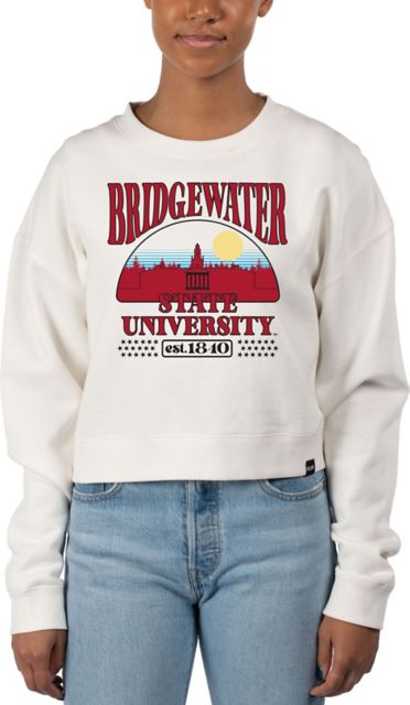 Bridgewater State University Women's Cropped Crewneck