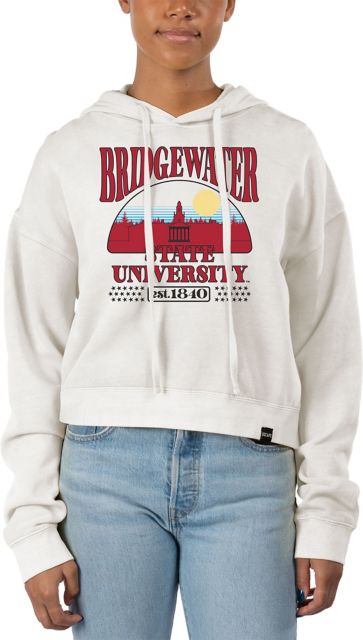 Bridgewater State University Women's Cropped Hoodie