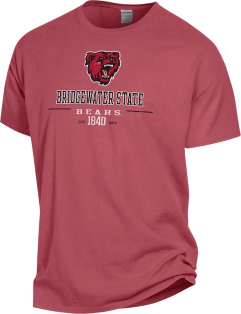 Bridgewater State University Garment Dyed Short Sleeve Tee - ONLINE ONLY