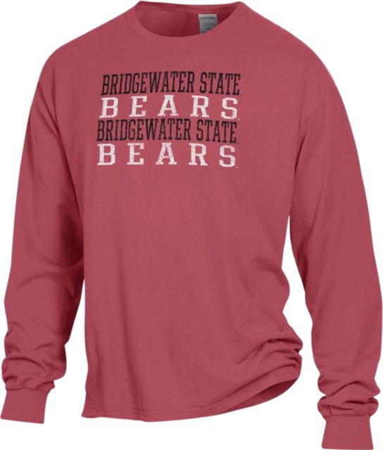 Bridgewater State University Garment Dyed Long Sleeve Tee - ONLINE ONLY
