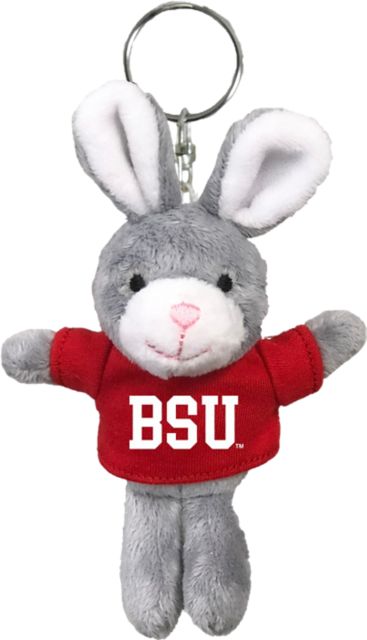 Bridgewater State University Plush Keychain