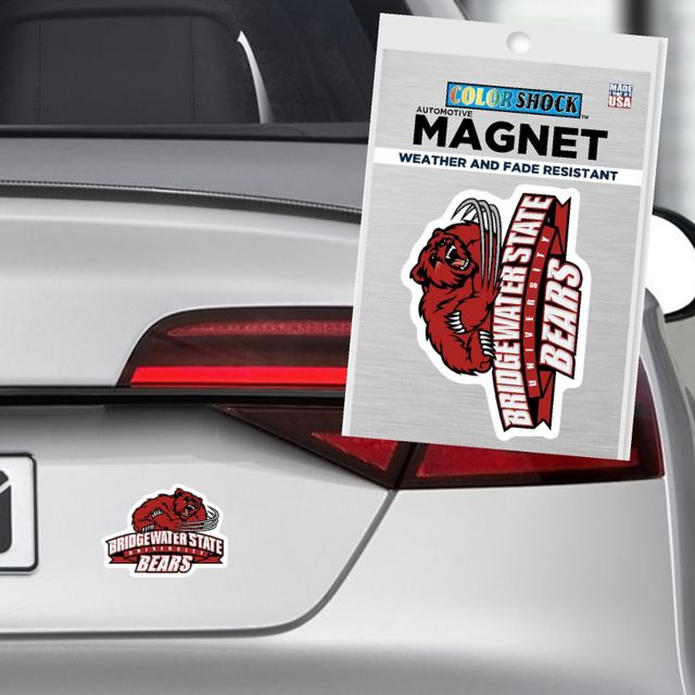 Bridgewater State University 4" x 4" Magnet
