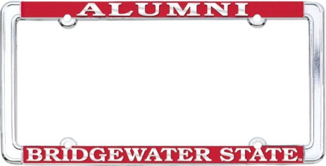 Bridgewater State University Alumni License Plate Frame