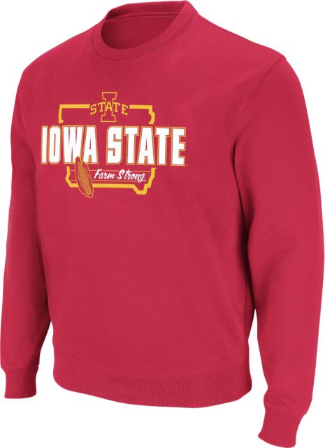 Iowa State Cyclones Farm Strong Stadium Fleece Crew: Cy's Locker Room