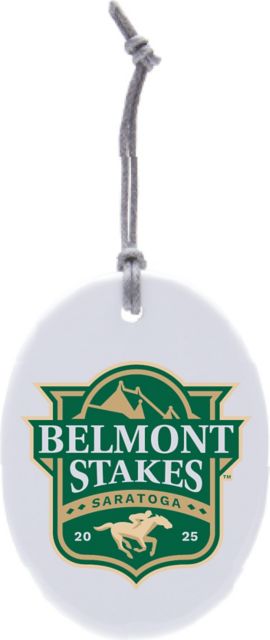 Belmont Stakes Ceramic Ornament