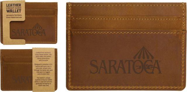 Saratoga Leather Card Holder
