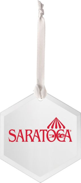Saratoga Glass Ornament