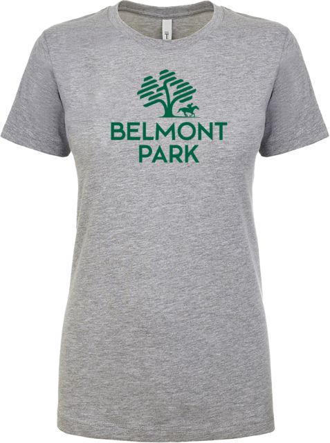 NYRA Next Level Womens Ideal T Shirt Belmont Park Stacked - ONLINE ONLY