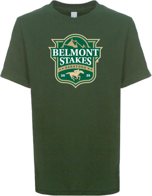 2025 Belmont Stakes Saratoga Youth Short Sleeve T-Shirt