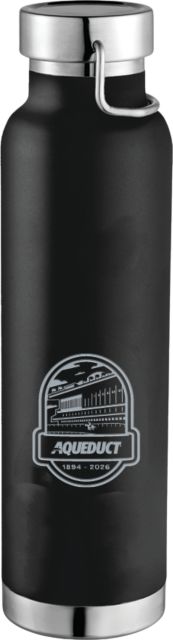 NYRA Thor Copper Vacuum Insulated Bottle 22oz Aqueduct Farewell Logo BW Engraved - ONLINE ONLY
