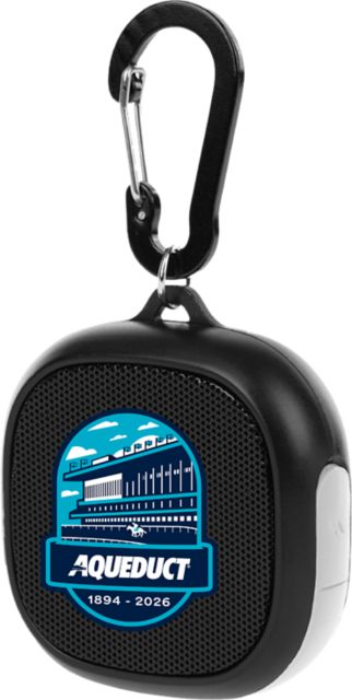 NYRA Waterproof Speaker w/ Carabiner Aqueduct Farewell Logo - ONLINE ONLY