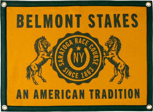 Belmont Stakes 24" x 18" Camp Flag