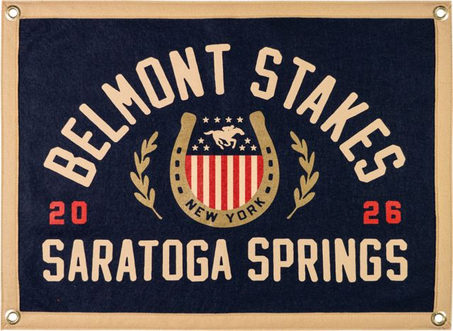 Belmont Stakes 24" x 18" Camp Flag