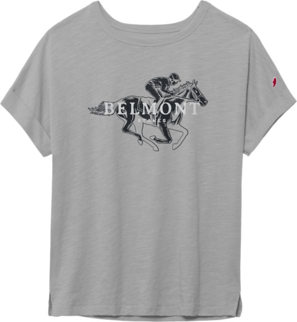NYRA Belmont Stakes Women's Jersey Slub Short Sleeve T-Shirt