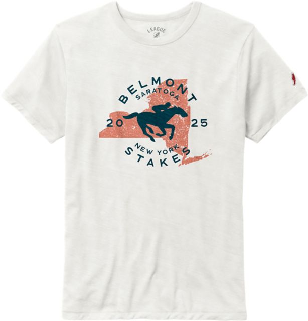 NYRA Belmont Stakes 2025 New York Victory Falls Short Sleeve T-Shirt