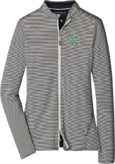 Belmont Stakes Vista Stripe Katy Full-Zip Layer