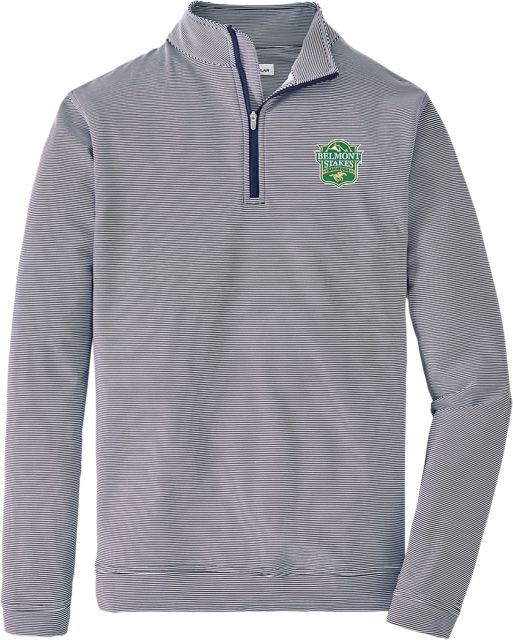 Belmont Stakes Perth Mini Stripe Stretch Quarter Zip