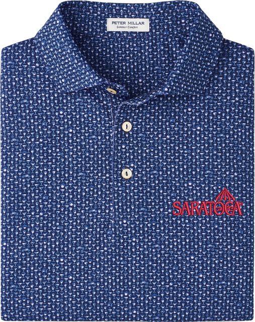 NYRA Saratoga Sidecar Jersey Polo