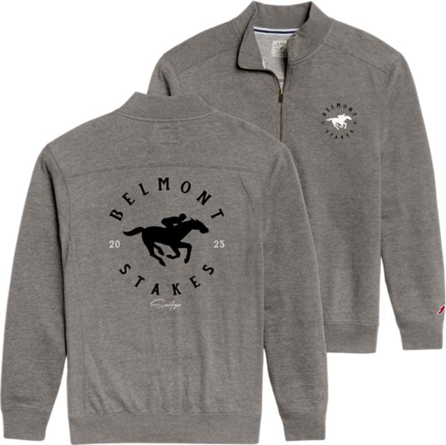 NYRA Belmont Stakes 2025 Heritage 1.4 Zip Fleece