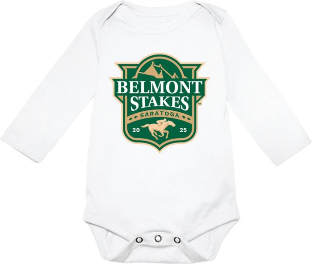 NYRA Belmont Stakes Ollie Infant Long Sleeve Onsie