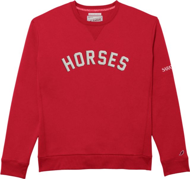 NYRA Saratoga Horses Crewneck Fleece