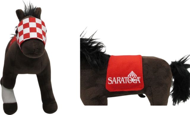 NYRA Saratoga Standing Racehorse Plush