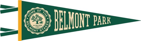 NYRA Belmont Park 9 x 27 Pennant