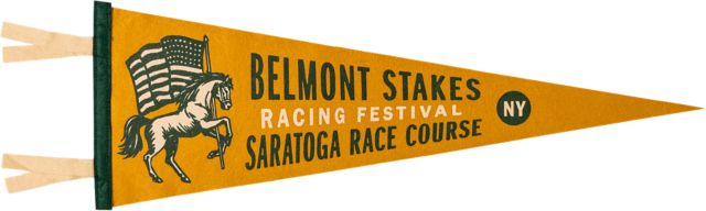 Belmont Stakes 9" x 27" Pennant