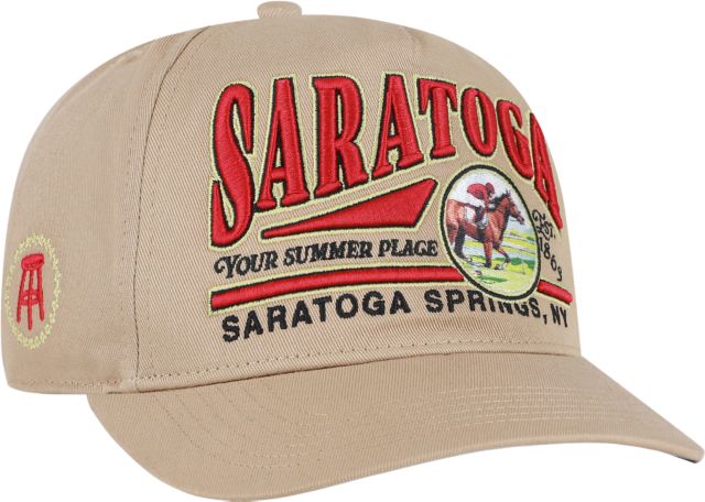NYRA Saratoga x Barstool Sports Vintage Snapback Cap