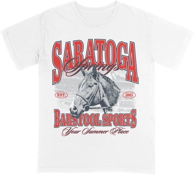 Saratoga Barstool Horse Short Sleeve T-Shirt