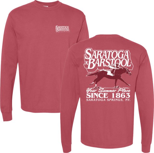 Saratoga Barstool Racing Long Sleeve T-Shirt