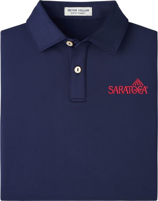 NYRA Saratoga Solid Youth Performance Jersey Polo