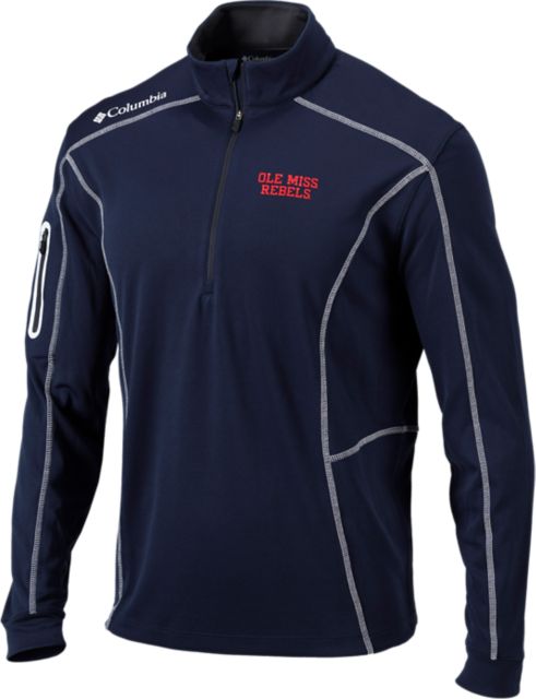 Ole Miss Rebels 1/4 Zip Top: Ole Miss
