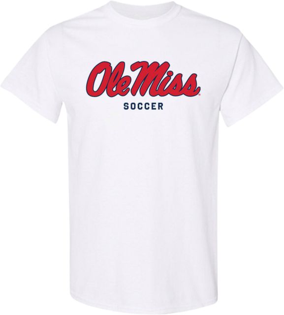 Ole Miss Rebels Women's Soccer Player Name Short Sleeve T-Shirt