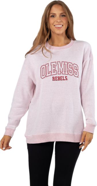 Ole Miss Rebels Women's Warmup Crewneck Sweatshirt
