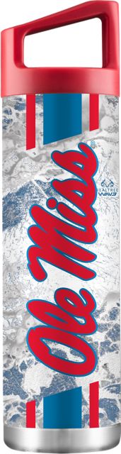 Ole Miss Rebels Realtree 22 oz. Insulated Water Bottle